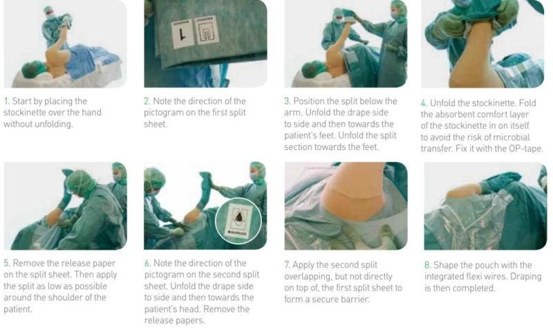 Disposable Medical Shoulder Surgery Drape