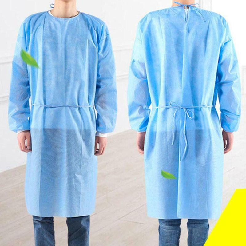 Coverall Suit Hospital Laboratory Disposable Non-Woven Protection Suit Protective Clothing