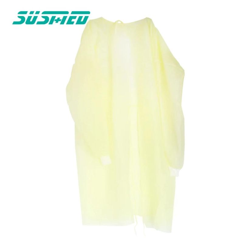 Waterproof Breathable Personal Medical Isolation Polypropylene Overalls Microporous Suits Disposable Coveralls