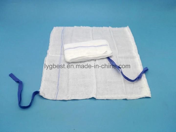 Medical Consumables 100% Cotton Gauze Lap Sponge