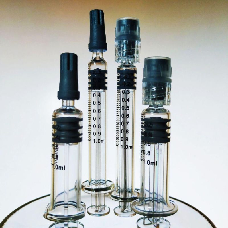 Glass Syringe with Graduation