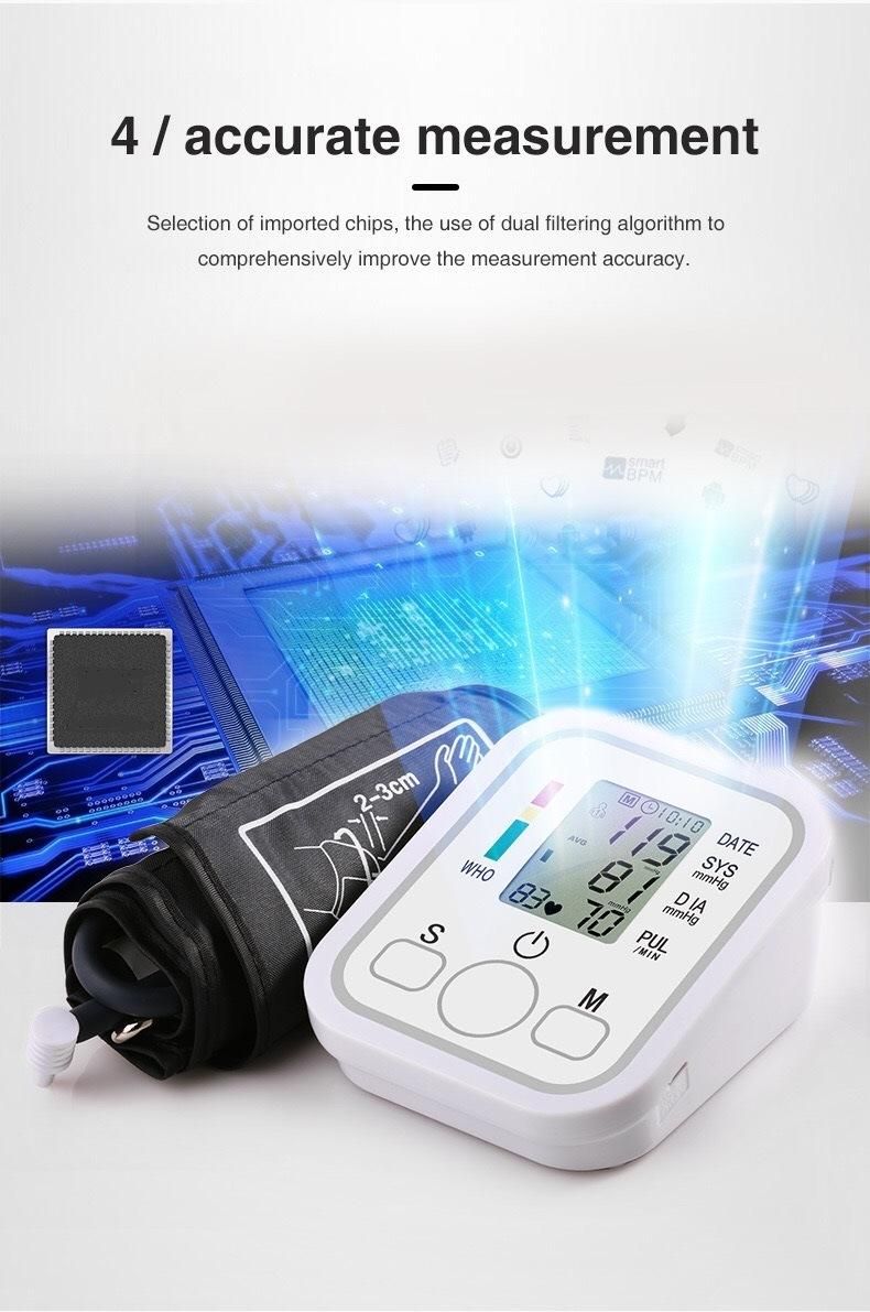 Fully Arm Style Home Care Electronic Blood Pressure Monitor