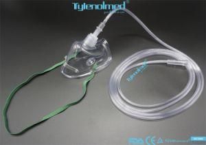 Medical Disposable PVC Oxygen Mask with Tubing
