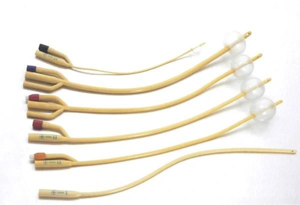 Medical Disposable Sterile 100% Latex Foley Balloon Catheter