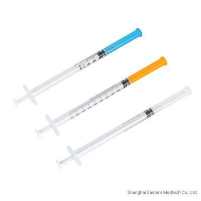 Low Dead Space Vaccine Syringe for Precise Injection with Needle Size 25g or Other Types