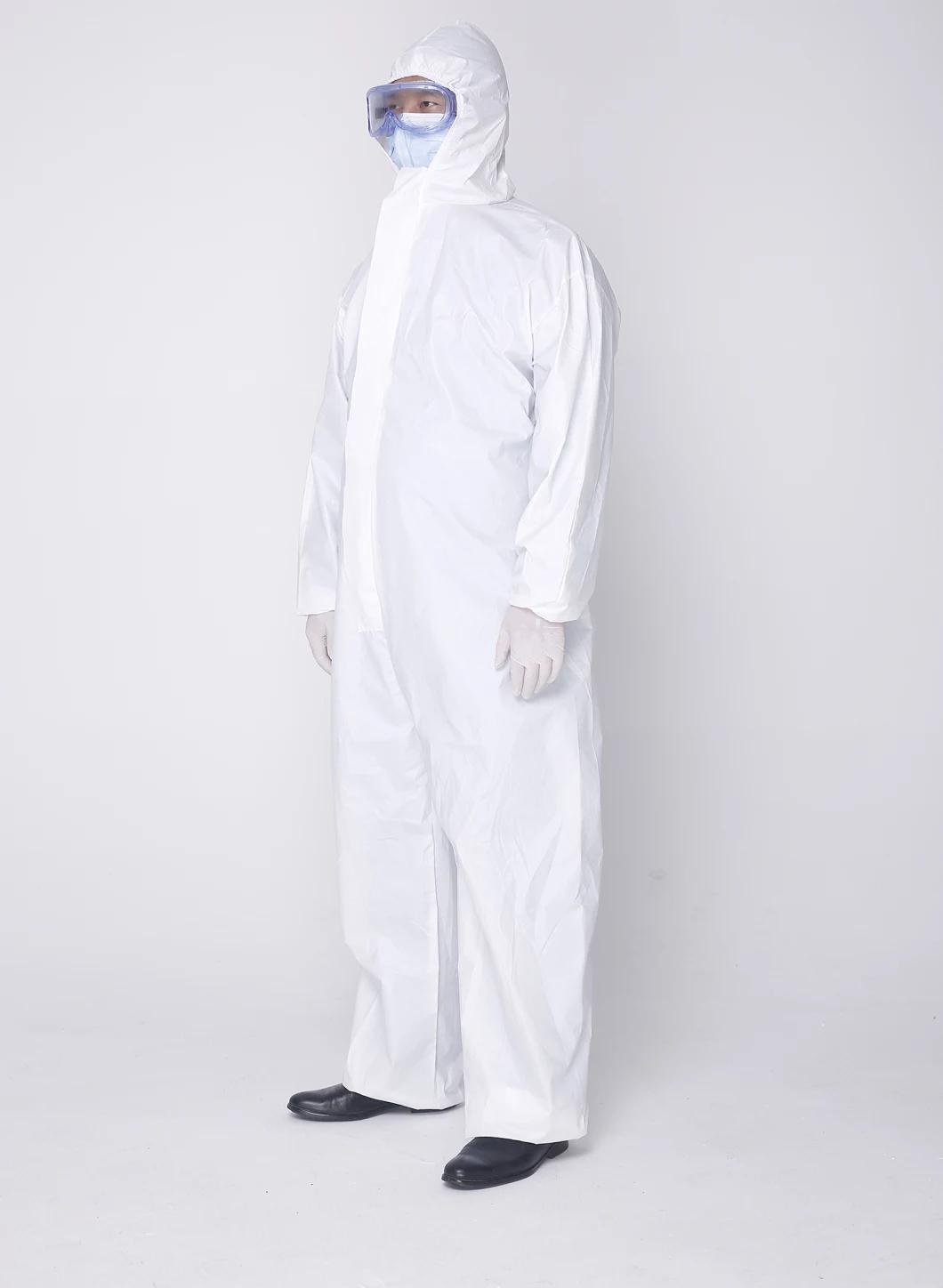 Isolation Gown Safety Clothes Sterile Protective Suit Protective Clothing with Shoes Cover