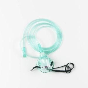 Disposable Medical PVC Oxygen Mask for Adult and Children