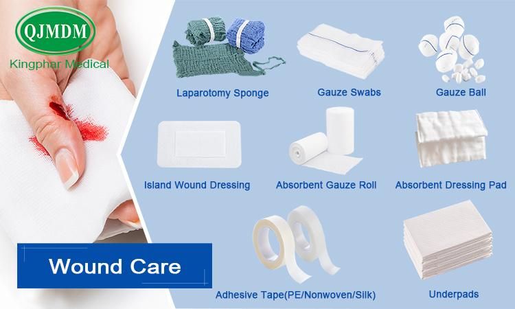 Disposable Medical Supplies Manufacturer for Sterile Medical Gauze Pad