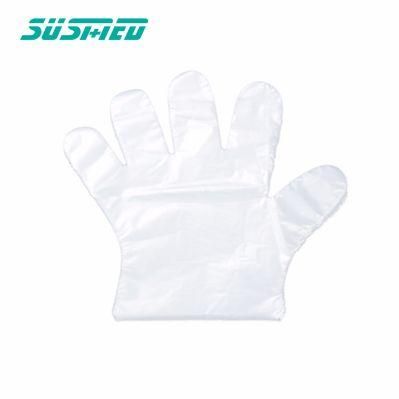 Disposable PE Plastic Gloves Transparent Poly Food Polyethylene