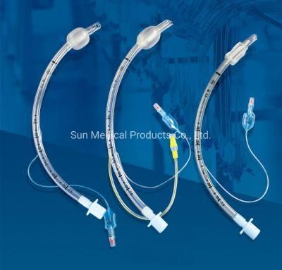 Disposable Medical PVC Endotracheal Tube Tracheal Catheter Tracheal Intubation Tube