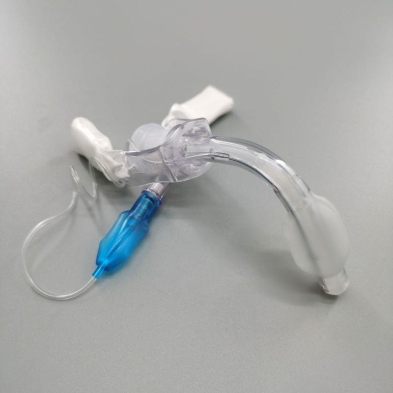 Disposable Cuffed or Uncuffed Tracheostomy Tube with Inner Cannula