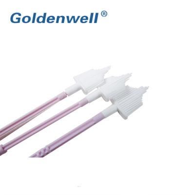Plastic Disposable Medical Sterile Gynaecological Cervical Brush Cytology Brush