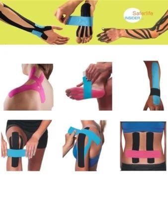 Kinesiology Sports Muscles Care Elastic Physio Therapeutic Tape Kinesiology Athletic Tape for Mobility &amp; Injury Repair