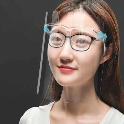 Adjustable Anti Fog Anti Splash Anti Virus Full Kids Adult Transparent Reusable Plastic Safety Protection Face Shield