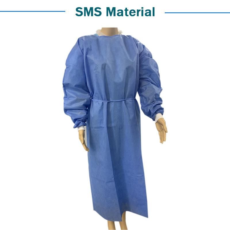 Disposable Hospital Protection SMS Medical Gown Suppliers