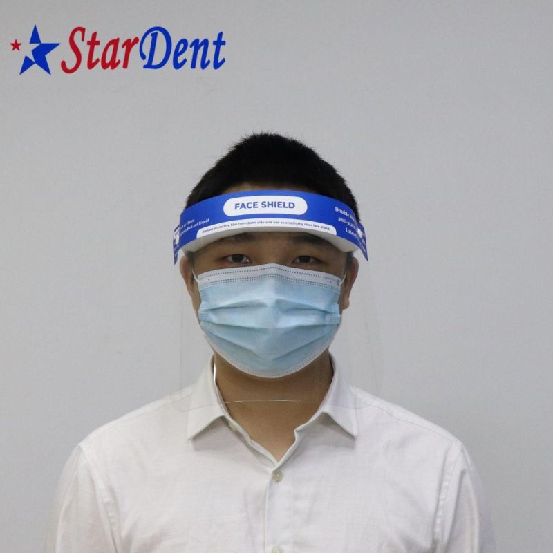 Hot Sale Disposable Protect Face Shield Mask with Plastic Shield