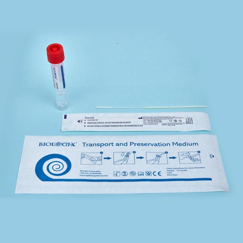 Disposable Virus Collection Tube & Transportation Preservation Medium (Oral&Nasal)