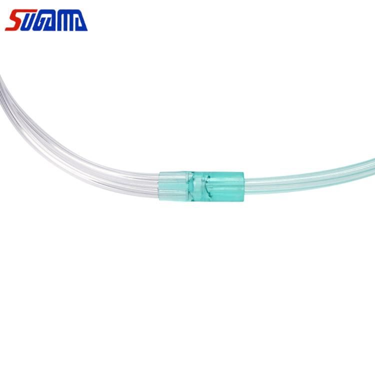 High Quality Disposable Medical Colored Nasal Oxygen Cannula Soft