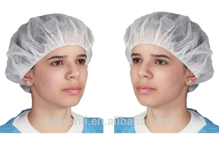 Disposable PP Non-Woven Hair Cover Anti-Dust Mob Clip Cap