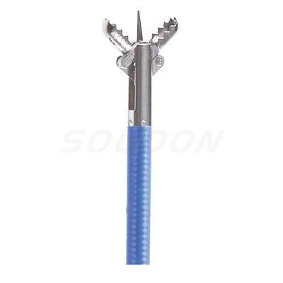 Medical Equipments Endoscopic Accessories PE Coated Disposable Colonoscopy Alligator Shape Biopsy Forceps with Needle