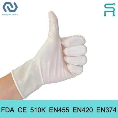 FDA CE Disposable Powder Free Latex Examination Gloves