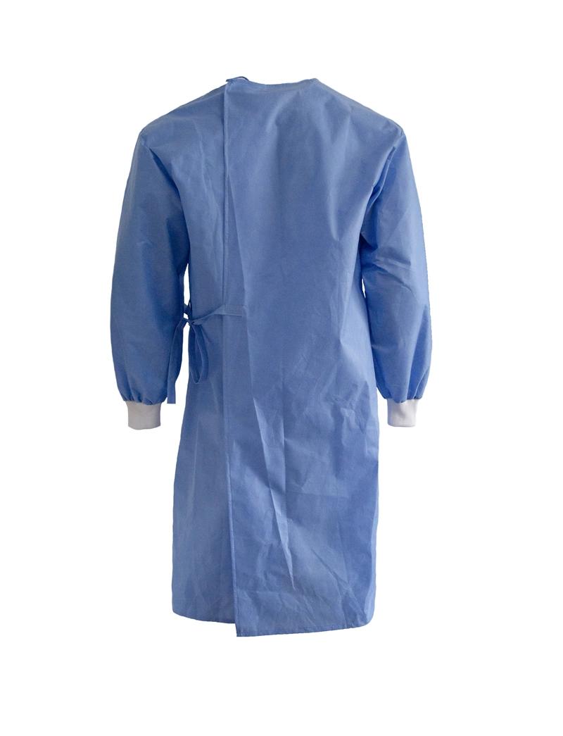 Hot Selling SMS Disposable Surgical Gown Protection Isolation Gown