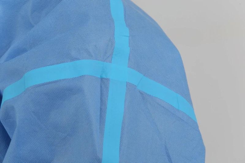 SMS Internal Pressure Glue Disposable Surgical Gowns