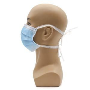 3 Ply Disposable Face Mask with Tie on Loop