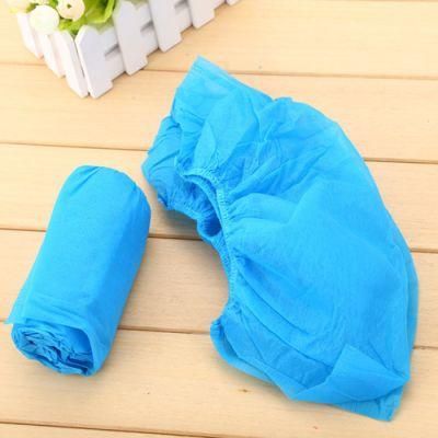 Disposable Medical Non-Woven Surgical Non Skid Shoe Cover Anti Slip Polypropylene PE CPE Boot Covers