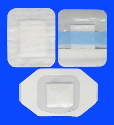 Medical PU Film Wound Care Dressing with Non-Woven Absorbent Pad
