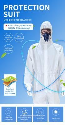 Disposable Dpi Type II PP+PE Isolation Gown Ce and FDA Protective Clothing