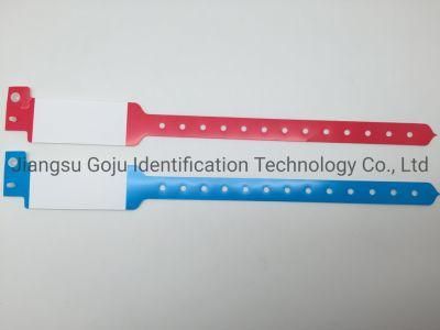 Waterproof Disposable One Time Use Hospital ID Wristband
