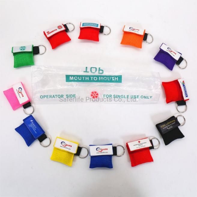 Gift CPR Kit Promotion Keychain Deluxe CPR Face Shield