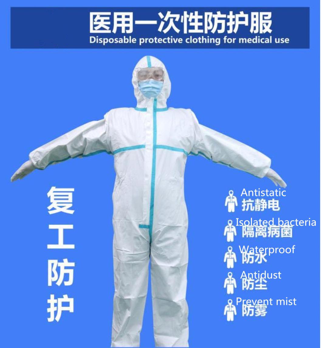 Disposable Protective Clothing for Medical Use