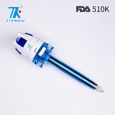 Gtk 10mm Trocar Laparoscopic Instruments Laparoscopy Ports with CE Certificate