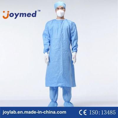 SMS Doctor&prime;s Sterile or Non-Steriel Surgical Gown Isolement Blouse Chirurgicale Disposable Patient Medical Isolation Gown