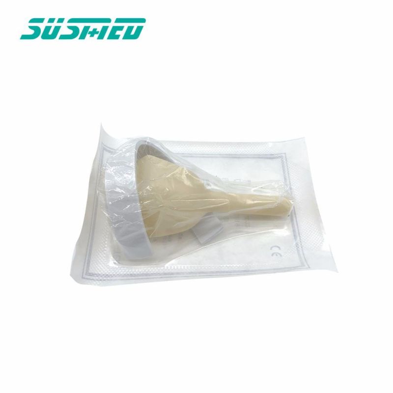 Disposable Latex Rubber L XL Urinal Bag Male External Catheter