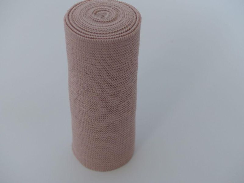 ISO Factory High Compression White Elastic Bandage Fixing Band