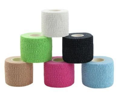 Wholesale Sports Hand Self-Adhesive Tearable Eab Tape Elastic Horse Leg Bandage