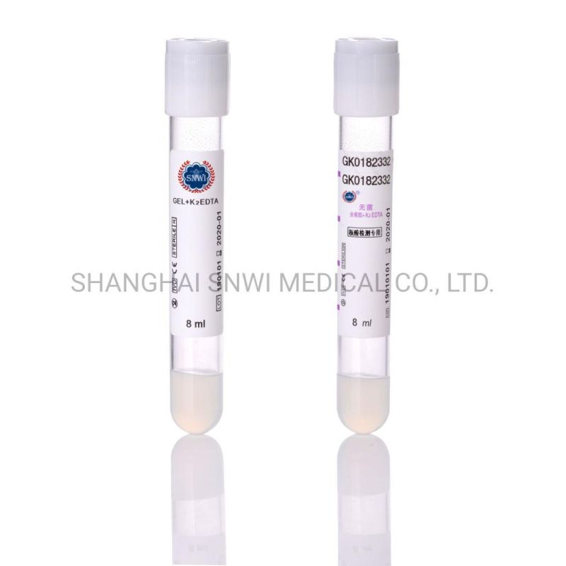 Non-Toxi Pyrogen Free Non-Sterile Medical Disposable Medical Heparin Tube (Blood collection tube)