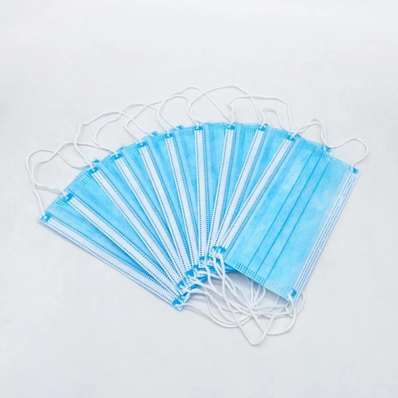 Yy0469 En14683 General Supplies Disposable Respirators Protective 3 Ply Face Medical Surgical Mouth Mask