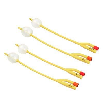 Medical Consumables 2way Female Latex Foley Catheter