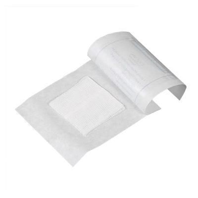 7.5*7.5cm Sterile Medical Cotton Gauze Swab Bandage Pads