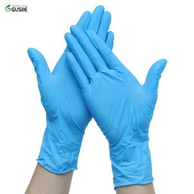 Factory Wholesale Powder Free Disposable Medical Examination Nitrile Glove with Distributor Nitrile Examination Large Gloves