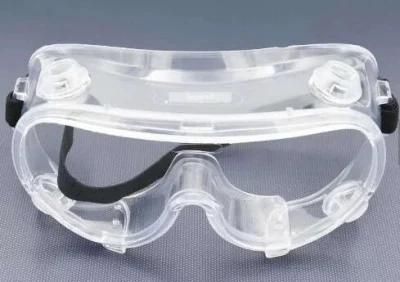 China Industrial Lab Anti Splash Saliva Virus Fog Medical Enclosed Safety Goggles, Protective Eye Safety Glasses Goggle Clear