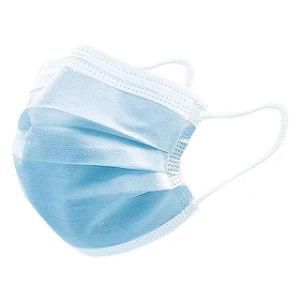 Blue Personal Care Face Masks Medical 3 Ply Disposable Surgical Mask