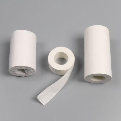 Medical Disposable 5cm X 5 M White Color Cotton Fabric First Aid Tape