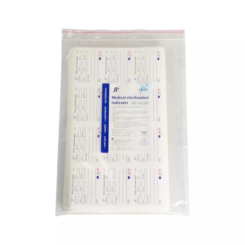 Medical Plasma Sterilization Indicator Labels Medical Supply Autoclave Indicator Plasma Sterilization Card/Label