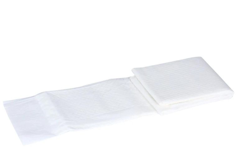 OEM Free Sample Soft Breathable Dry Ultra-Thin Under Pad Adult Disposable Fluff Pulp Material Incontinence Under Pad