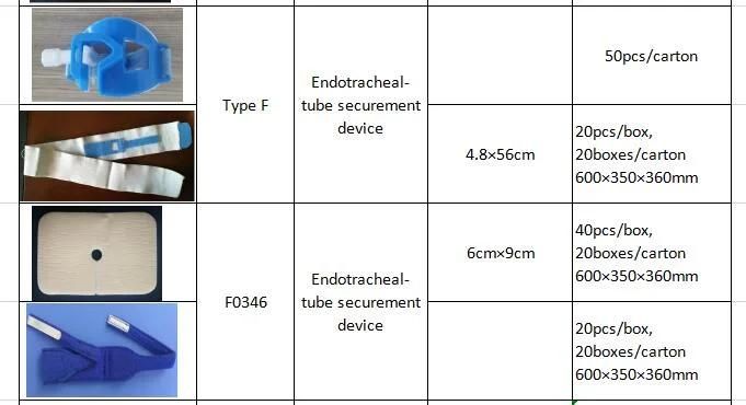 Endotracheal Tracheal Tube Holer Adjustable Device Manufacturer